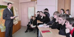 Московские школьники встретились со специалистом Отдела по безопасности РФПЛ.